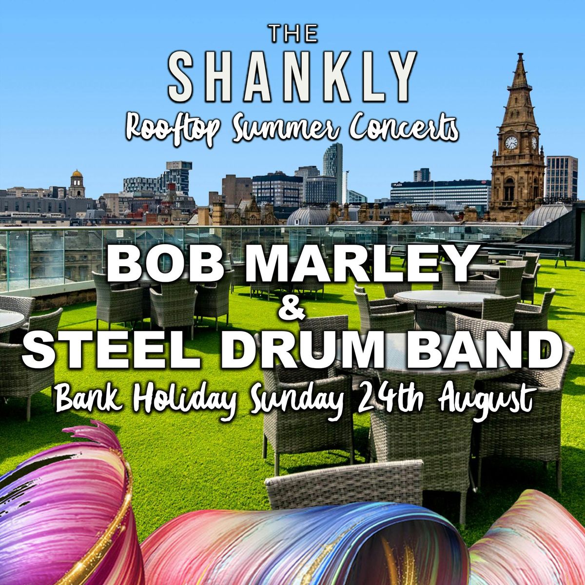 Reggae Reggae Summer Party - The Shankly Rooftop Sumer Concert 