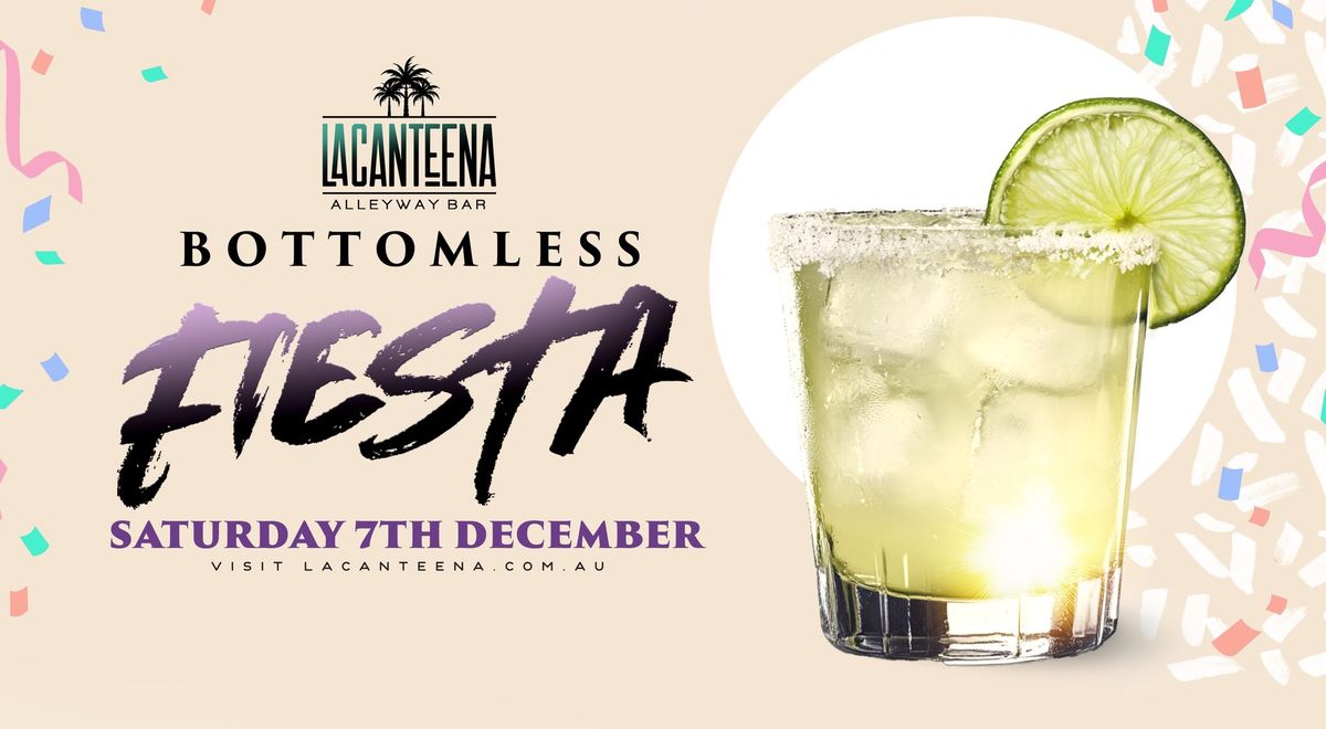 Bottomless Fiesta \ud83c\udf78\ud83c\udf24\ufe0f\ud83c\udf34 Mexican & Margs in the La Canteena alleyway bar & garden.