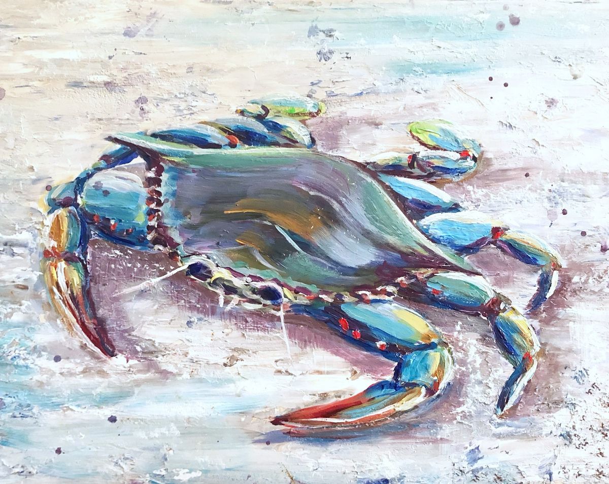 Blue Crab Studio painting Class