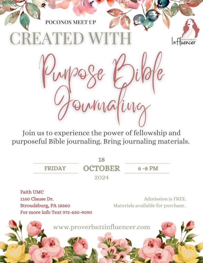 Women's Fellowship: Bible Journaling