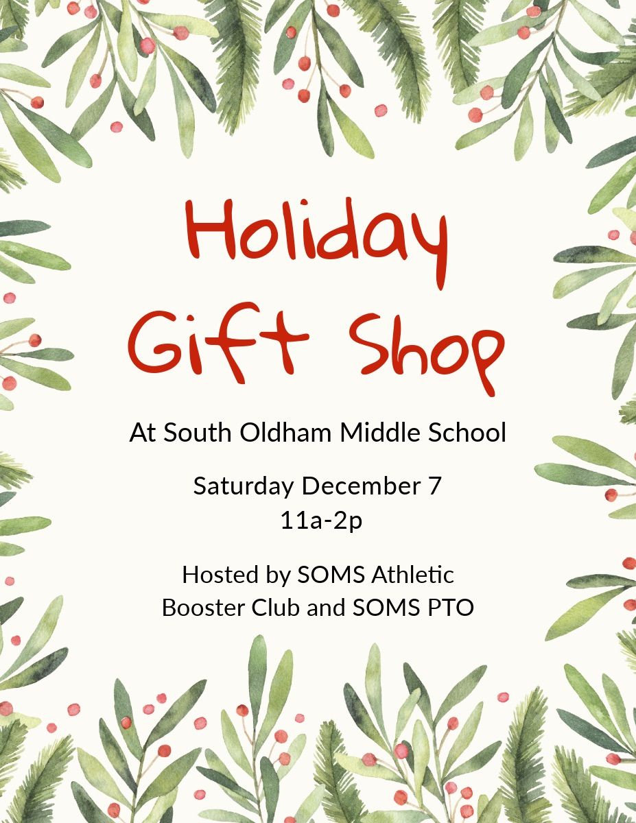 SOMS Holiday Shop