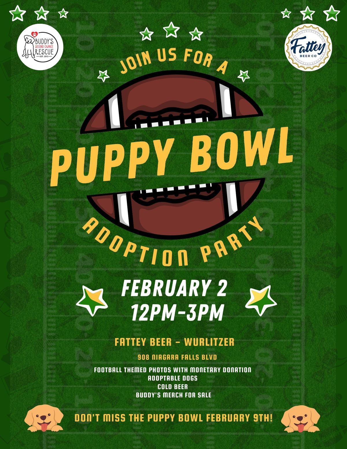 Puppy Bowl Adoption Paw-ty \ud83c\udfc8\ud83d\udc36