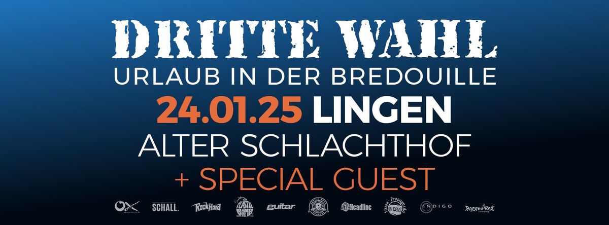 DRITTE WAHL live in LINGEN - Urlaub in der Bredouille Tour