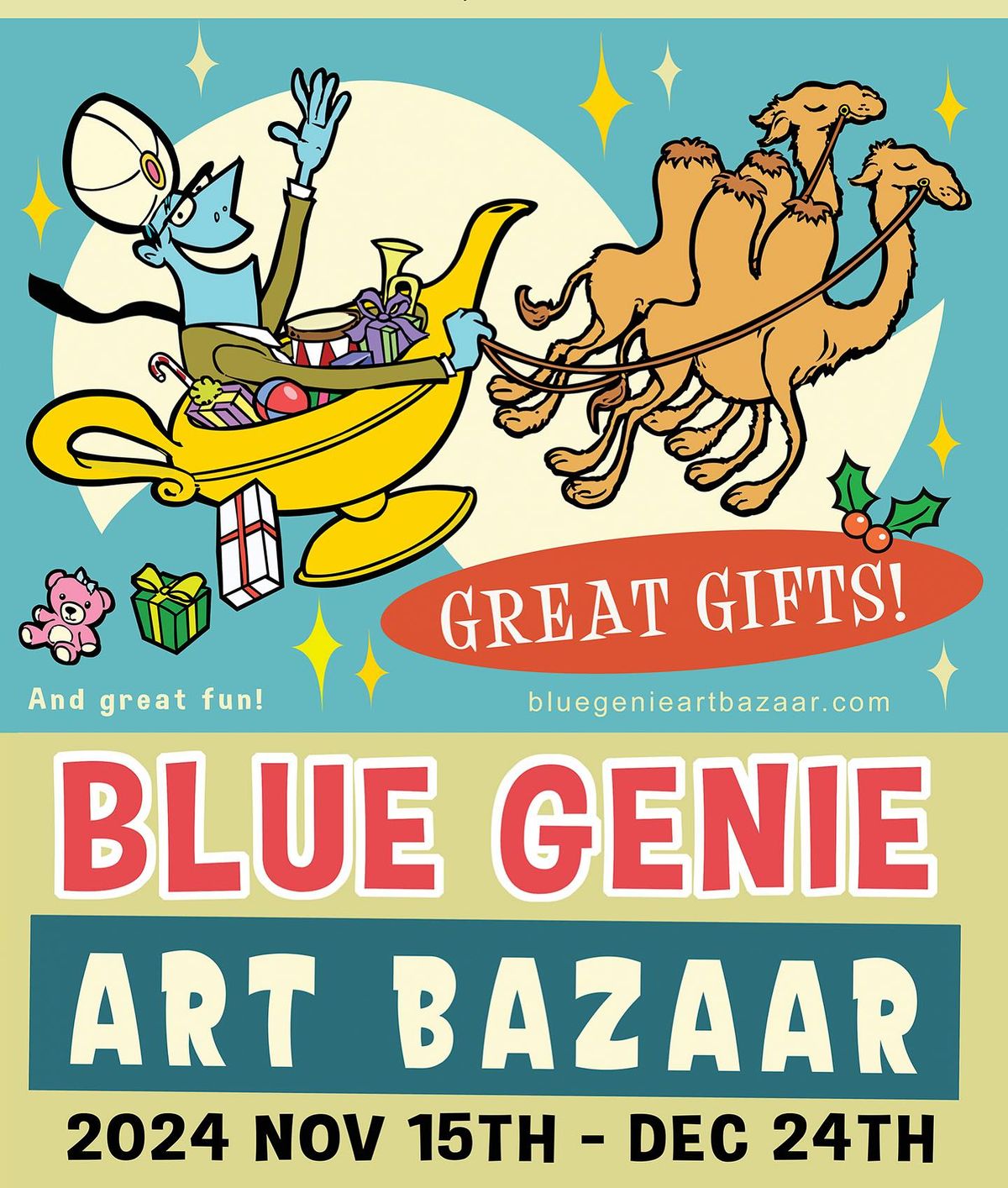 Blue Genie Art Bazaar 2024 Opening Day