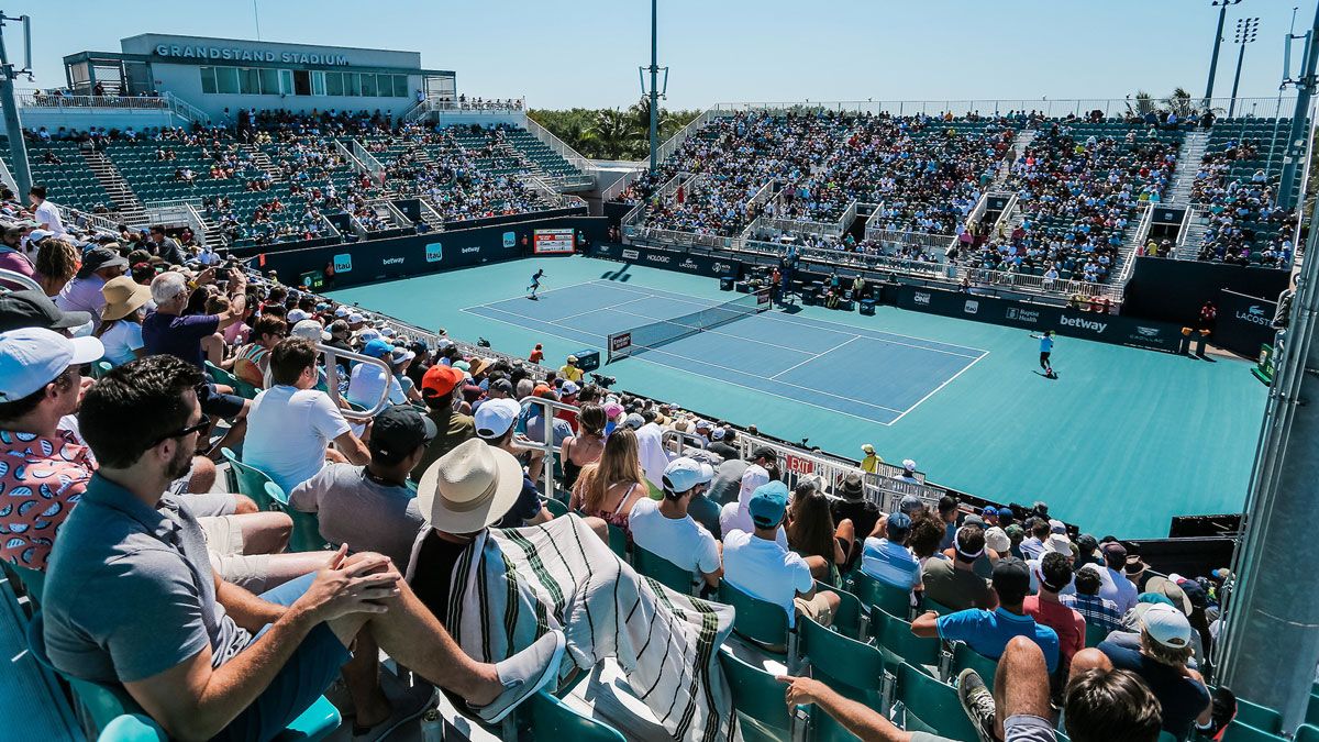 Miami Open Tennis: Grandstand - Session 7