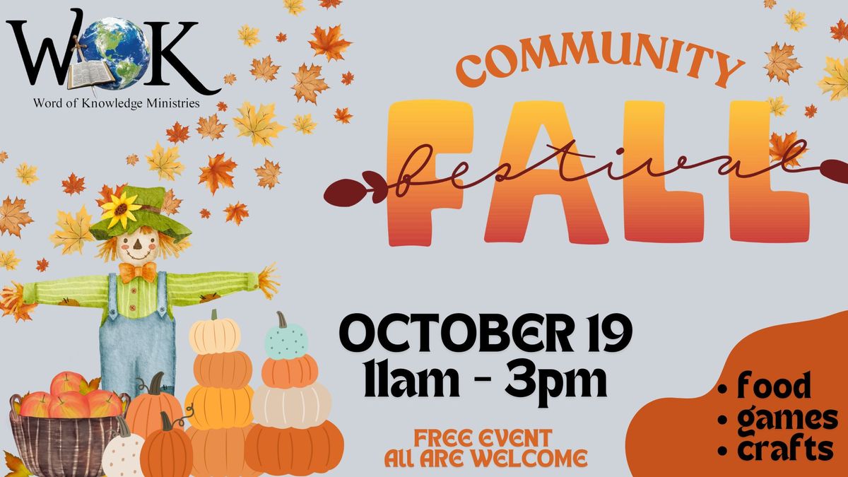 WOK Community Fall Festival