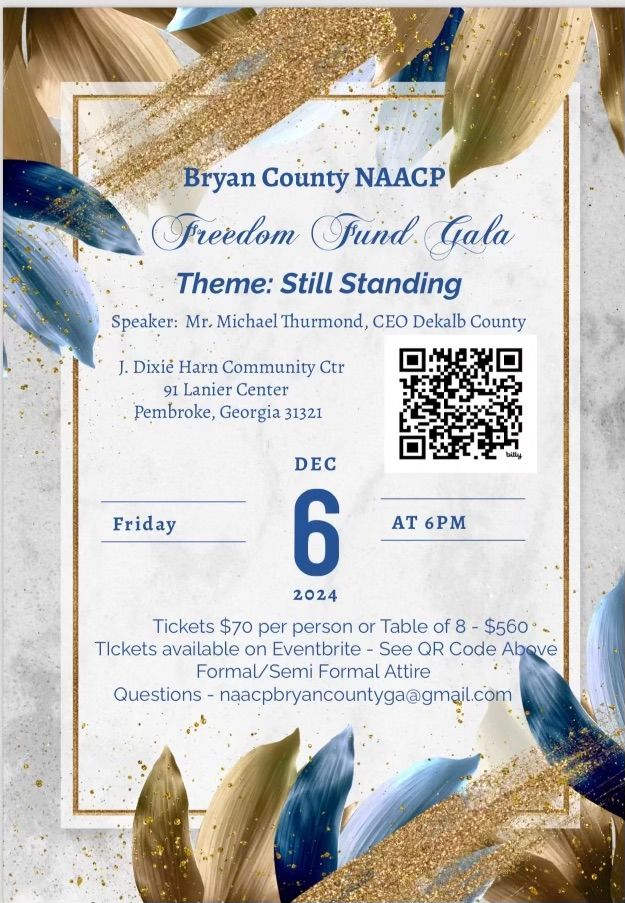 Bryan County NAACP Freedom Fund Gala