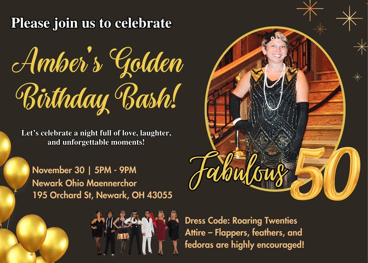 Fifty & Fabulous: Celebrating Amber\u2019s Milestone Moment!