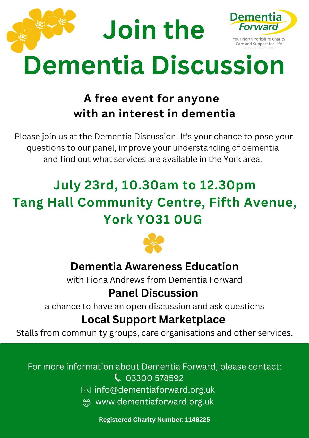 York Dementia Discussion