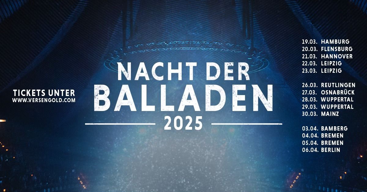 Nacht der Balladen 2025 - Wuppertal