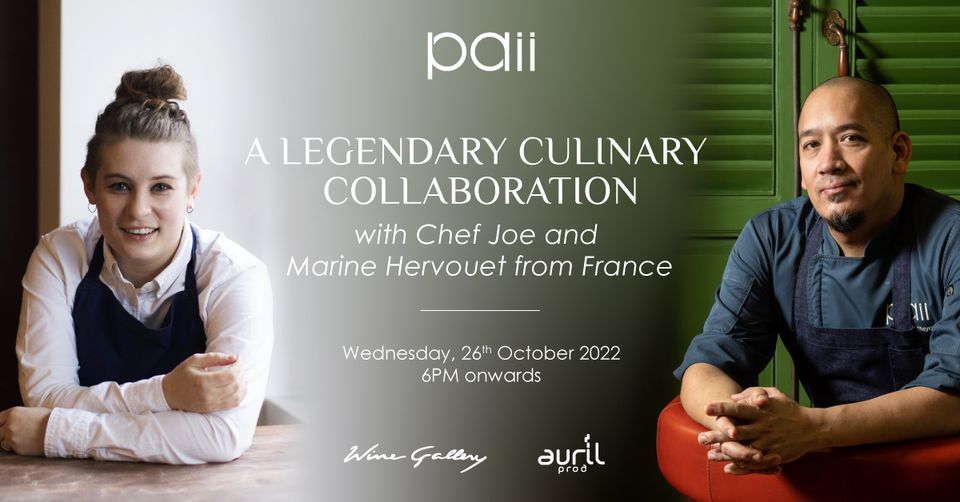 A Legendary Culinary Collaboration with Marine Hervouet from France