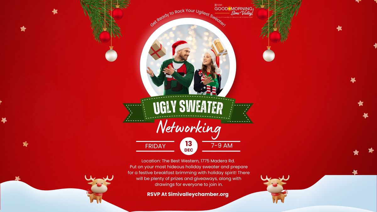 Good Morning Simi Valley Ugly Sweater Networking