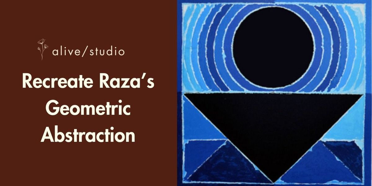 Canvas Painting - SH Raza