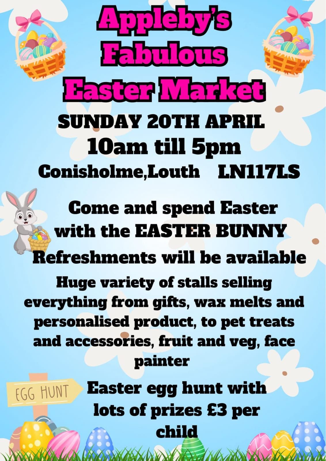 Appleby\u2019s Fabulous Easter Market 