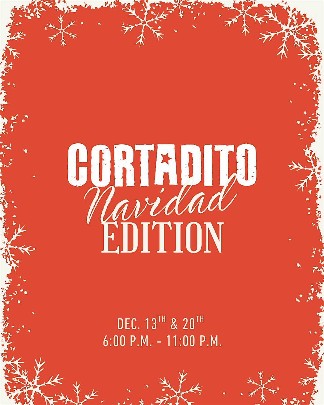 Cortadito: Navidad Edition