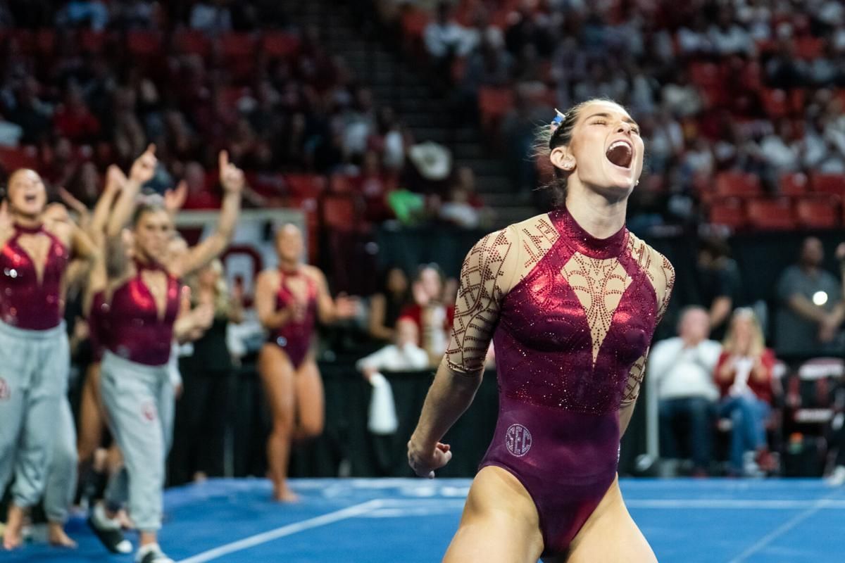 Oklahoma Sooners at Florida Gators Womens Gymnastics