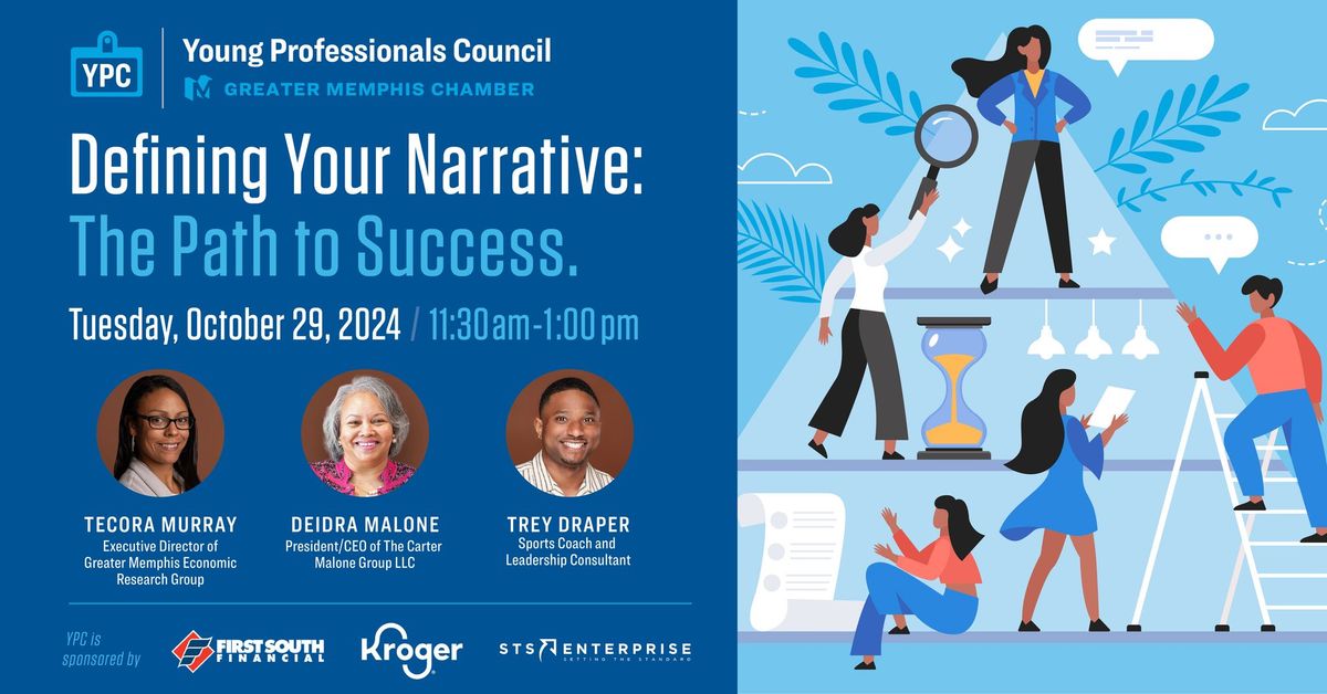 YPC Membership Luncheon - Defining Your Narrative: The Path to Success