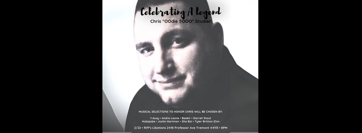 Celebrating a LEGEND\/ Chris aka \u201cOOdie 5000\u201d Studier