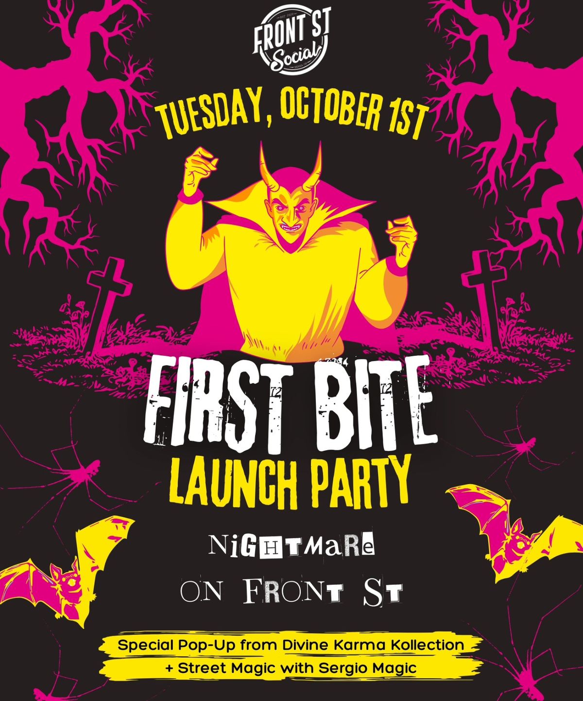 First Bite: Launch Party for Nightmare on Front St