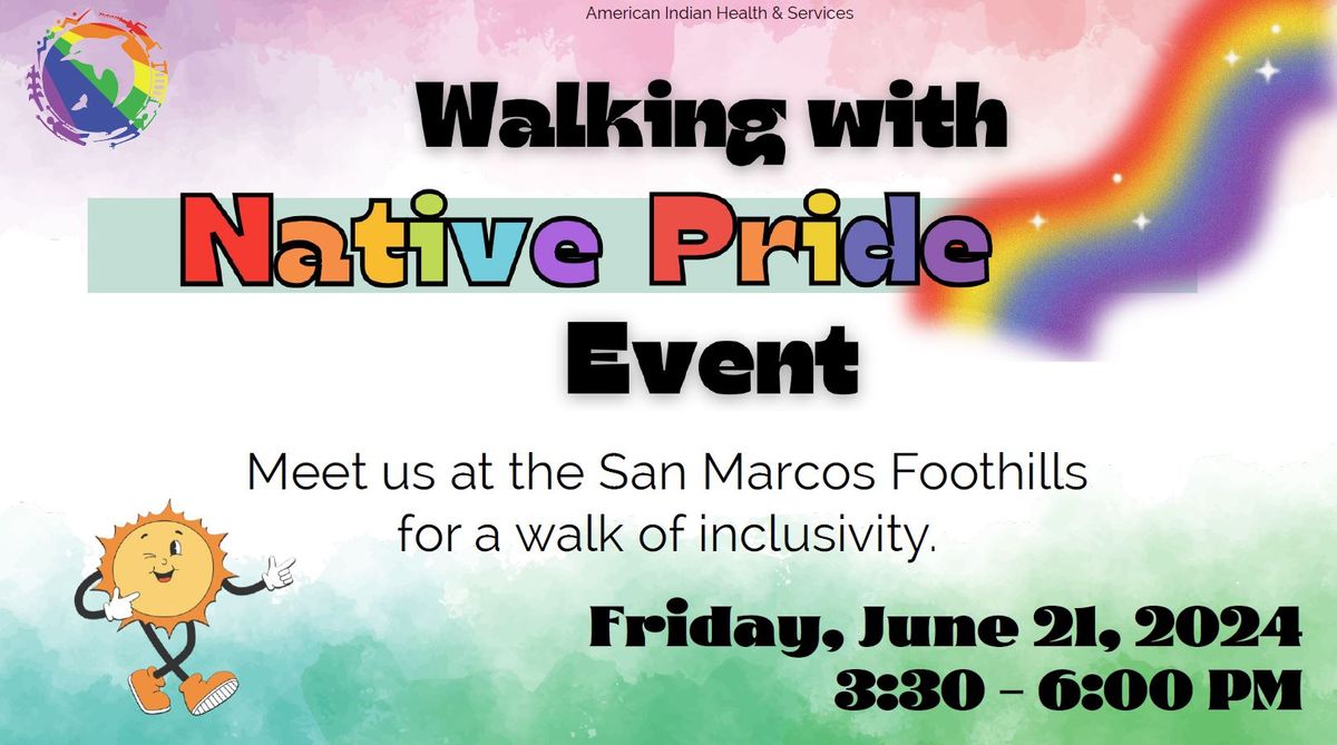 Walk with Native Pride Event