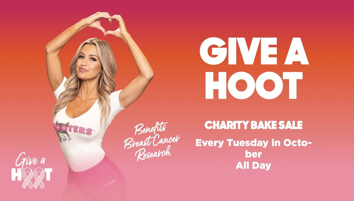 Give A Hoot Bake Sale at Hooters of Augusta