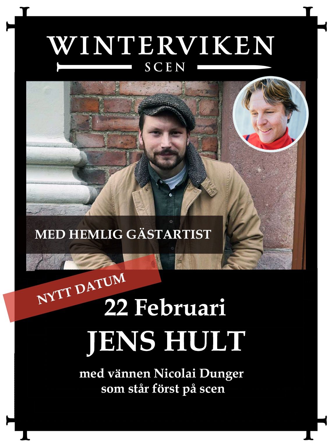 Konsert - JENS HULT & Nicolai Dunger