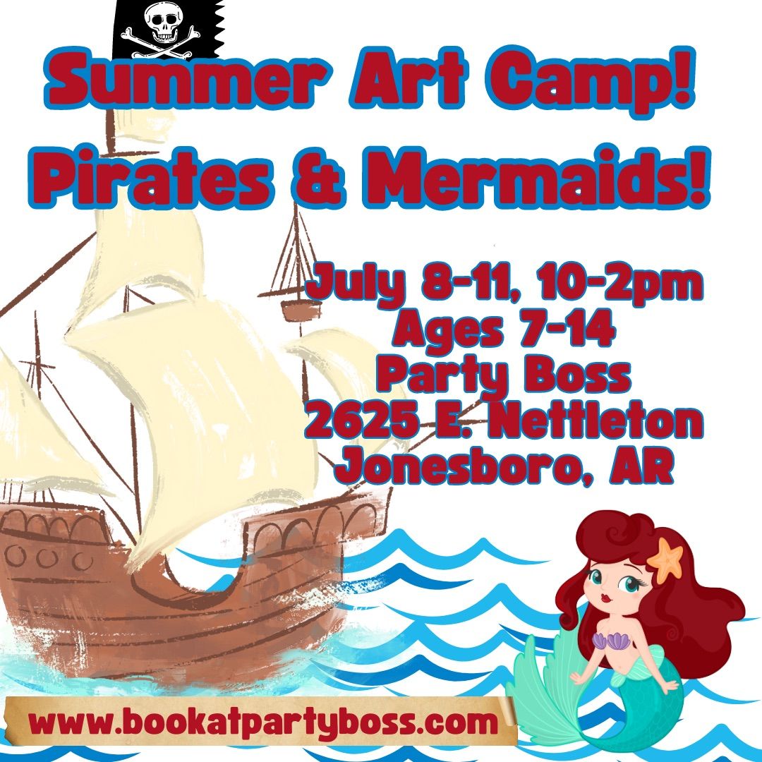 Summer Art Camp- Pirates & Mermaids