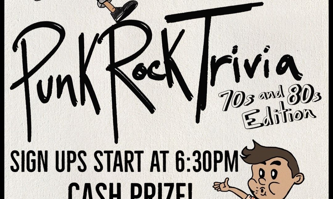 Phil and Nick's Punk Rock Trivia! 70s-80s Edition!