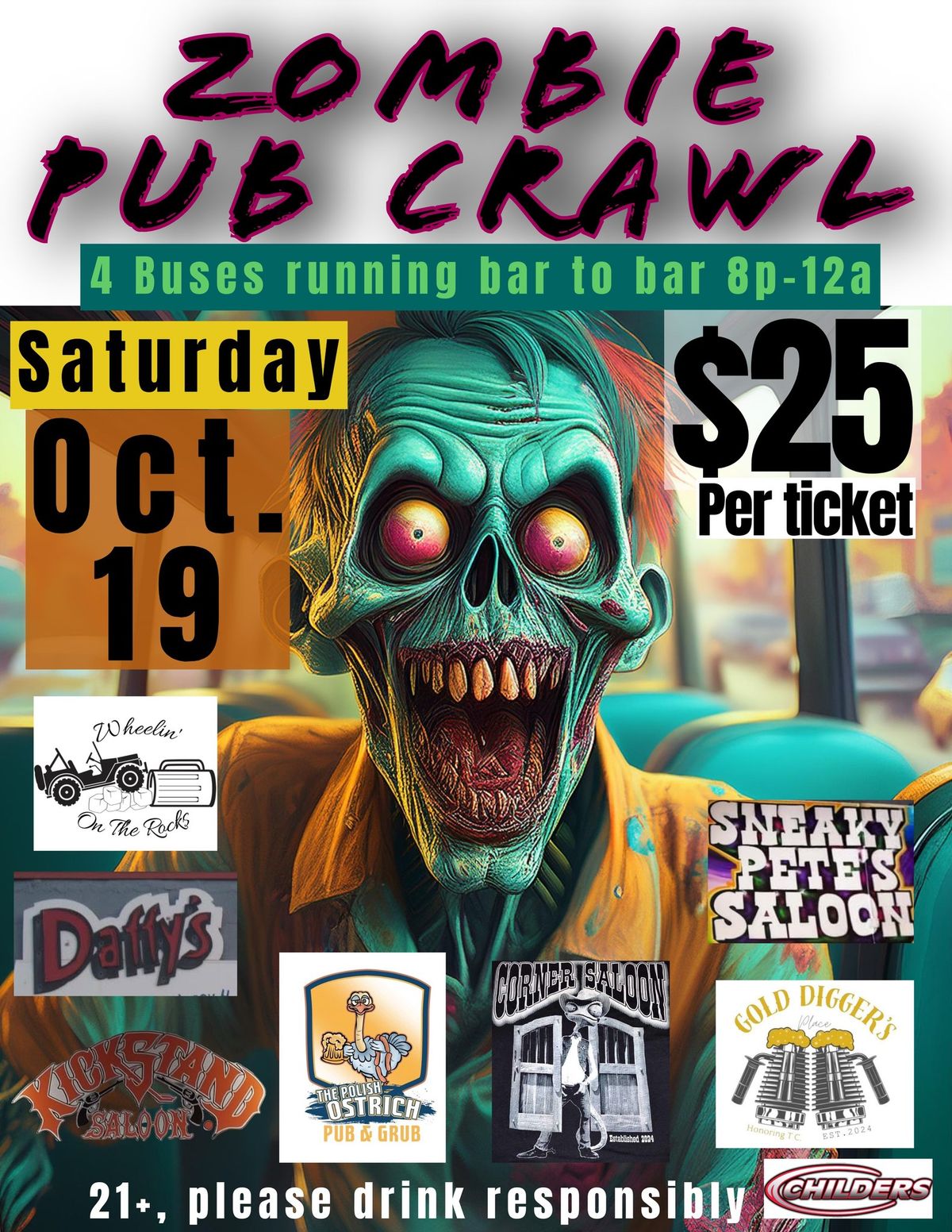 ZOMBIE BAR CRAWL