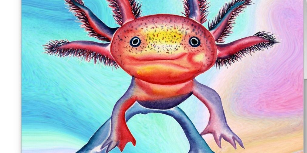 Axolotl Paint Party for the kids