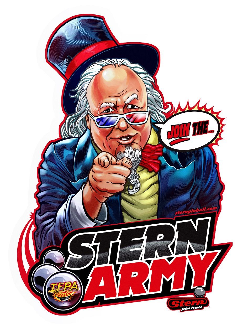 End of Monday Night Pinball Season Series- Stern Army