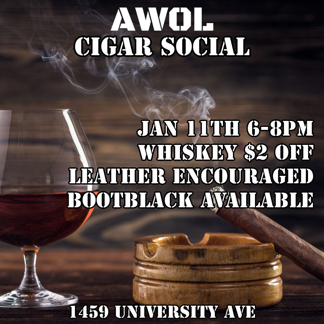 Cigar Social at AWOL