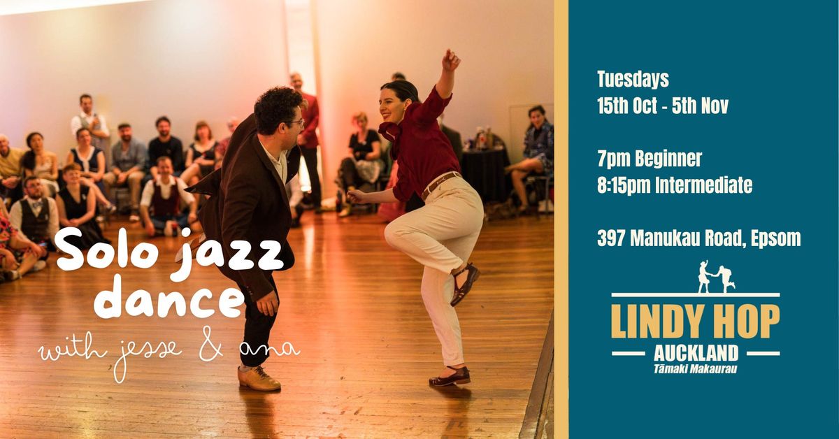 Solo Jazz dance classes - beginners welcome!