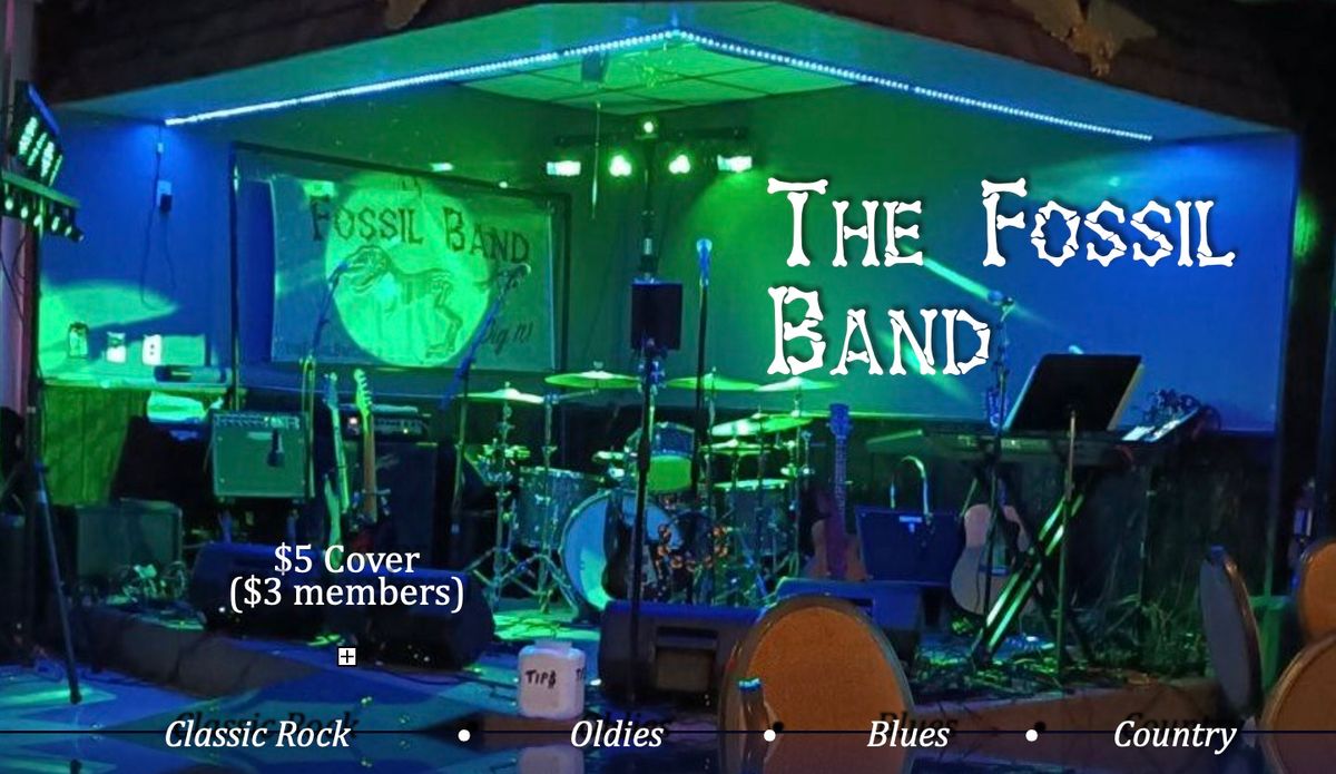 The Fossil Band @ The Motor City Eagles Jan 25th!  Come on out!