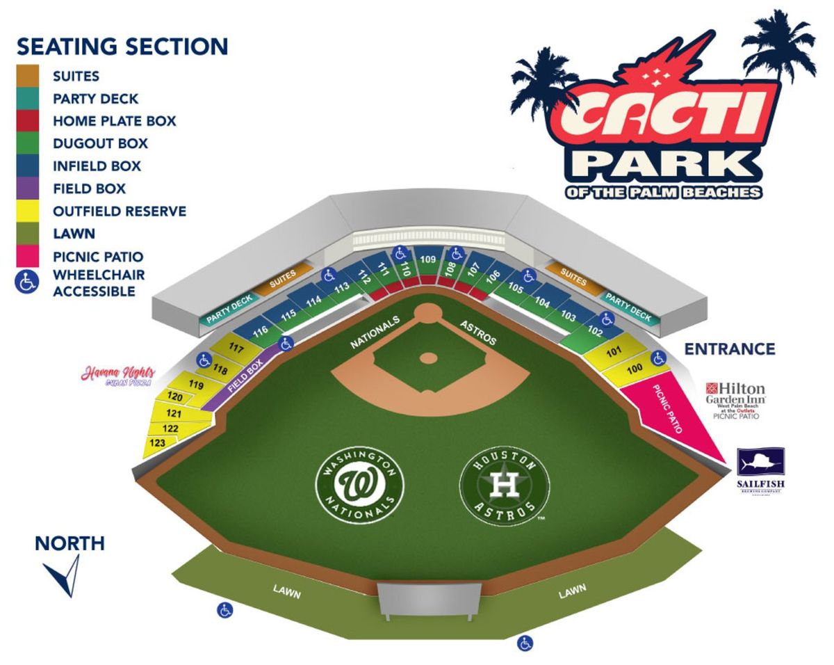 Spring Training - St Louis Cardinals at Washington Nationals at CACTI Park of the Palm Beaches