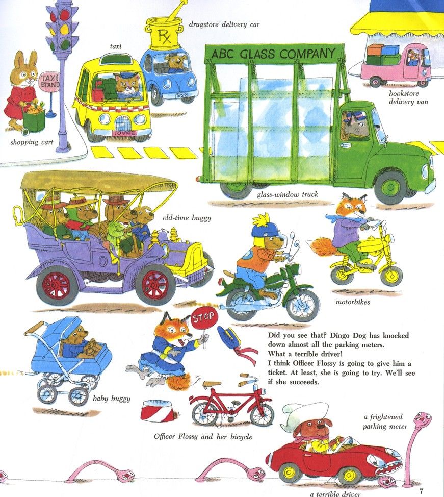 Storytime: Cars and Trucks and Things That Go by Richard Scarry