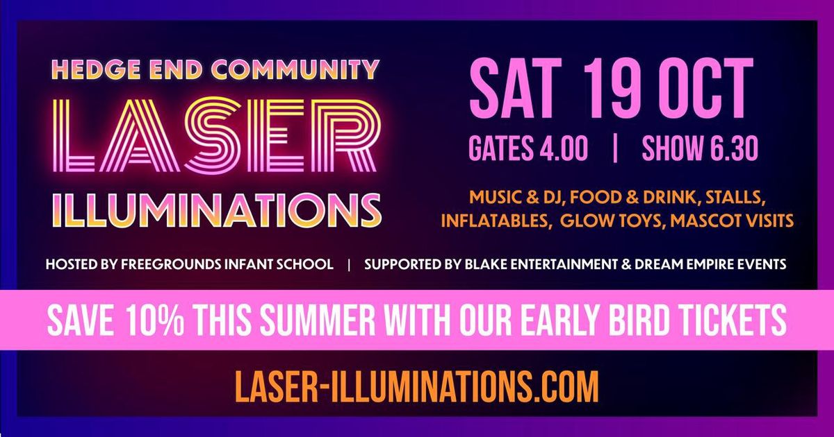 Hedge End Community Laser Illuminations 