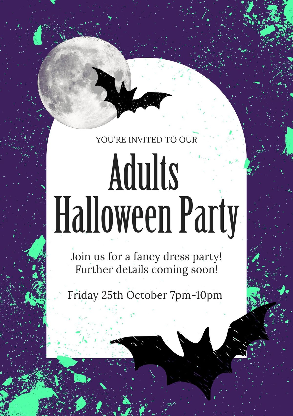 Adults Halloween Party