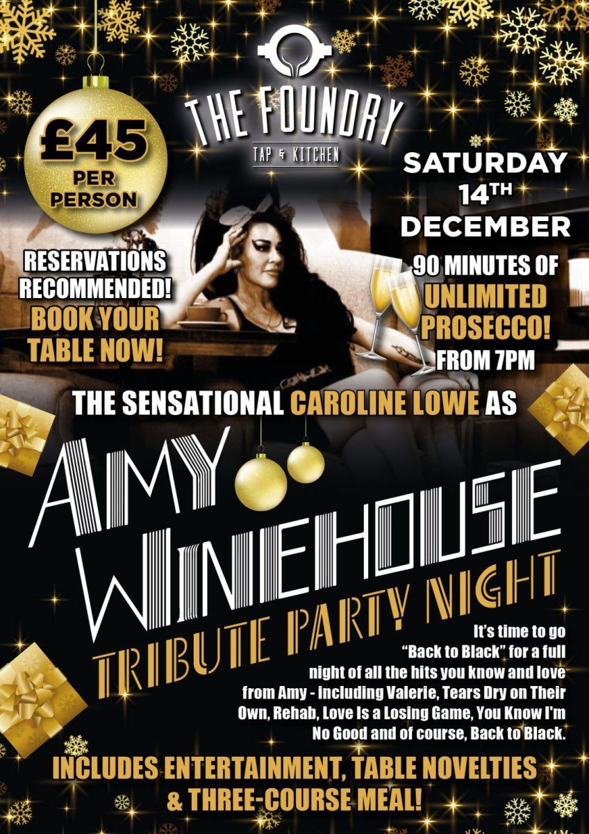 Amy Winehouse Tribute Party Night!\ud83c\udfa4