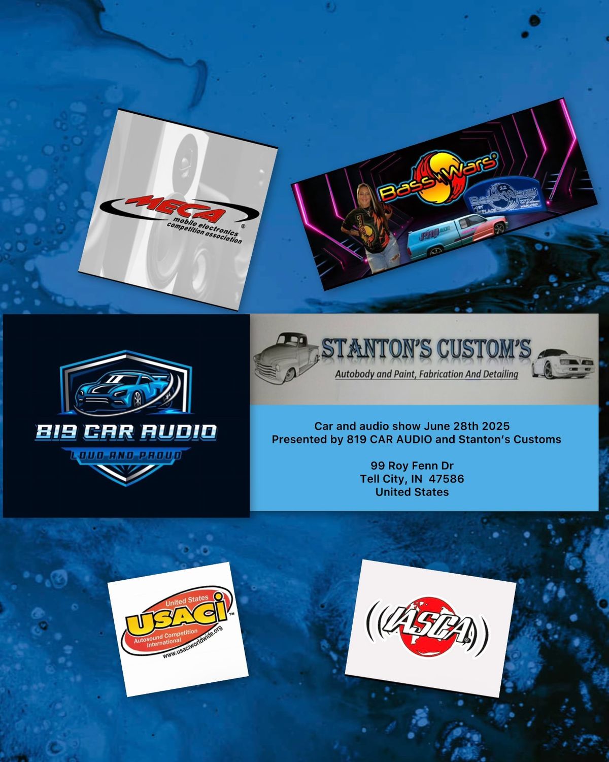 819 CAR AUDIO and Stanton's Customs car and car audio show