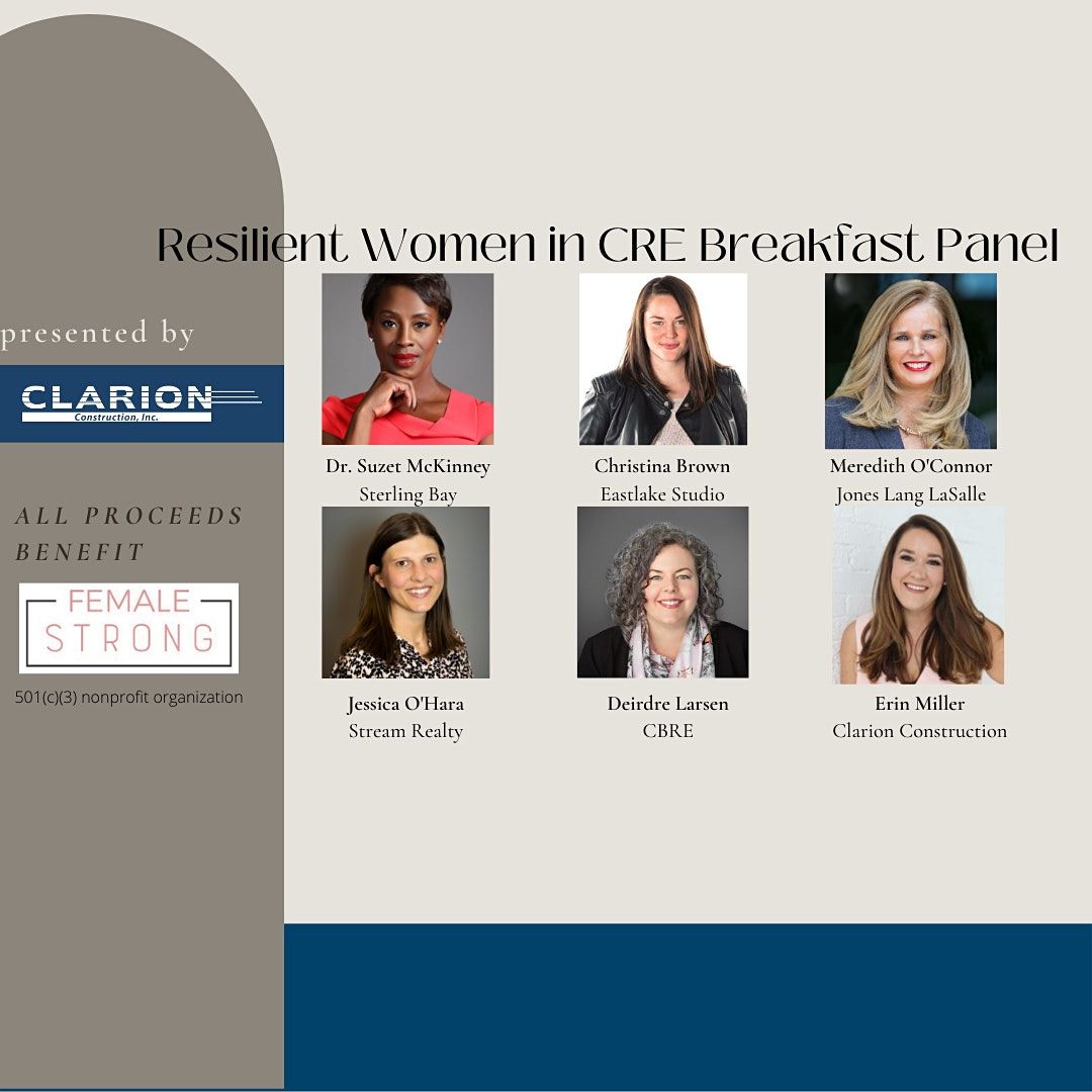Clarion presents Resilient Women in Commercial Real Estate Breakfast Panel