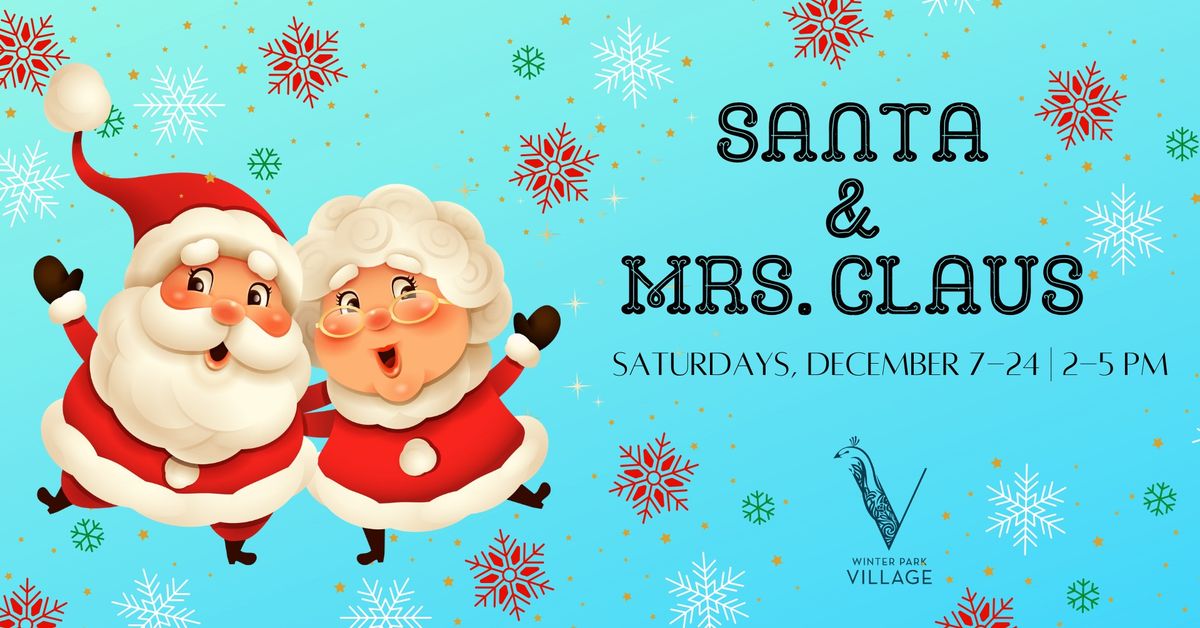 Appearances by Santa & Mrs. Claus