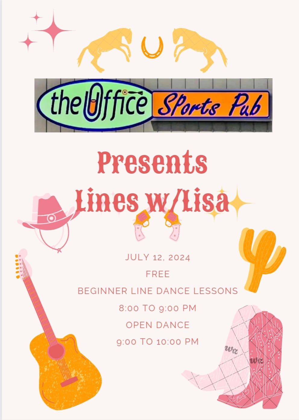 Lines w\/ Lisa at The Office!