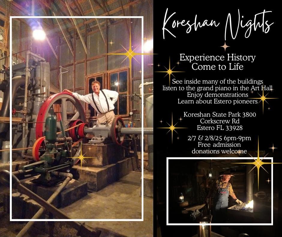 Koreshan Nights - History Brought to Life!