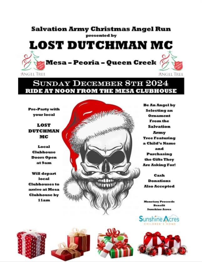 Lost Dutchman MC Toy Run