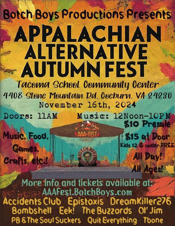 Appalachian Alternative Autumn Fest