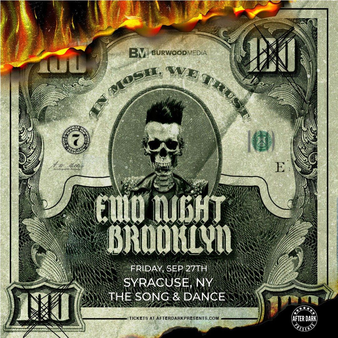 Emo Night Brooklyn - September 27 at The Song & Dance