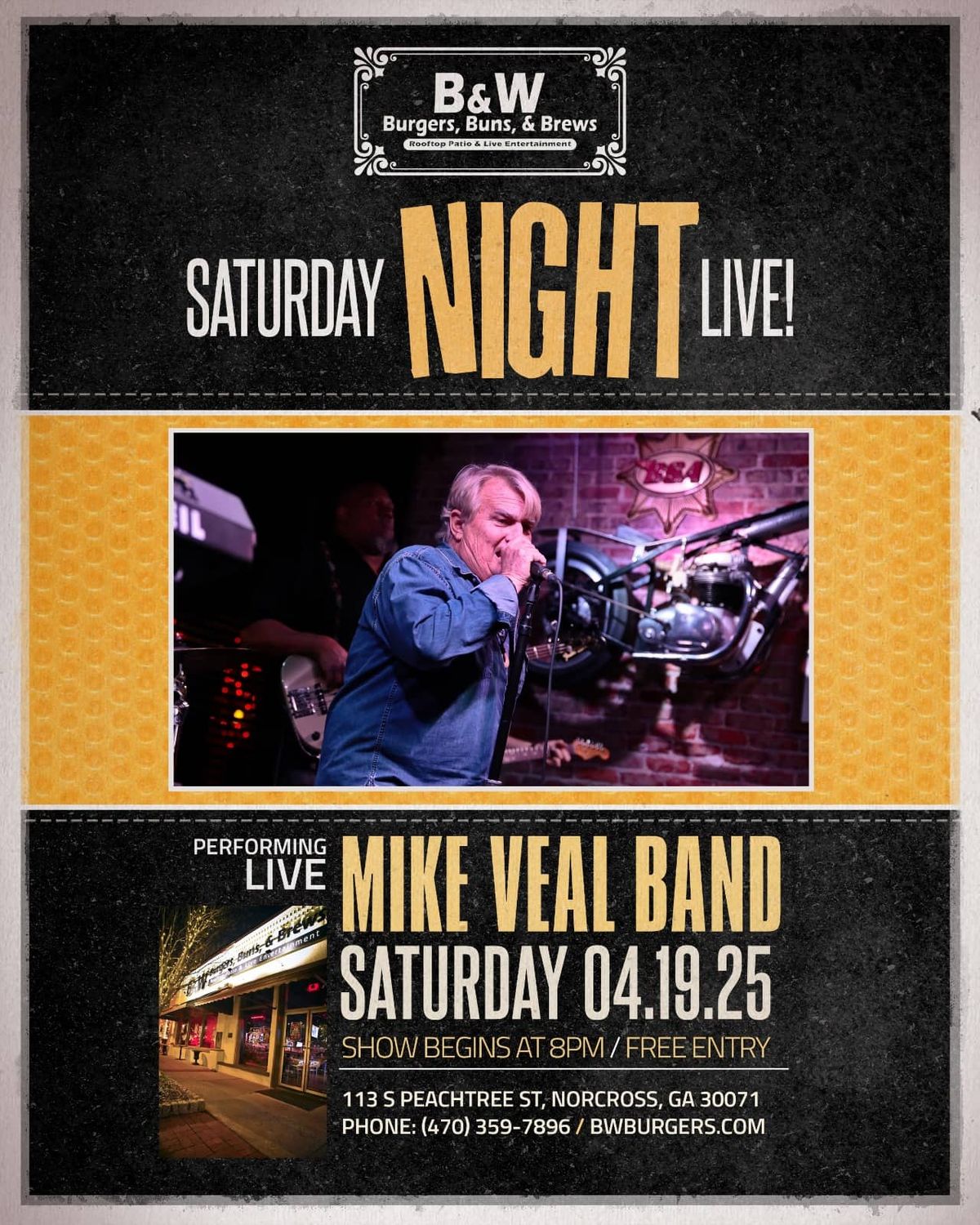 The Mike Veal Band - Free Event