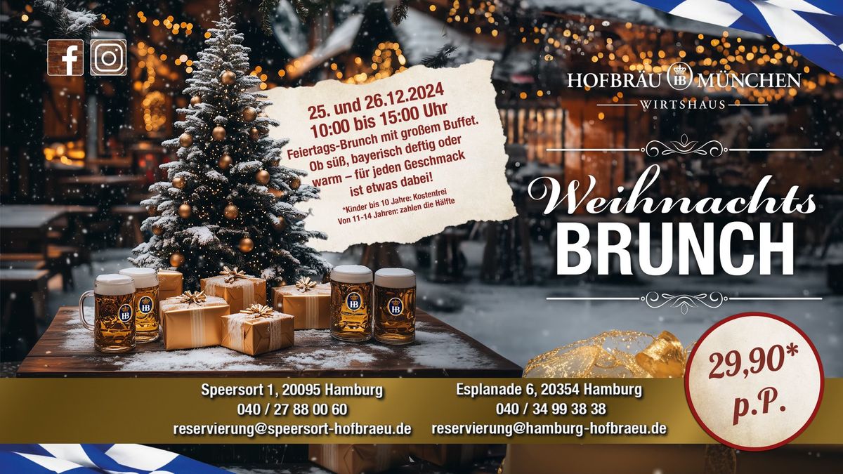 Weihnachtsbrunch am 25. & 26.12.2025