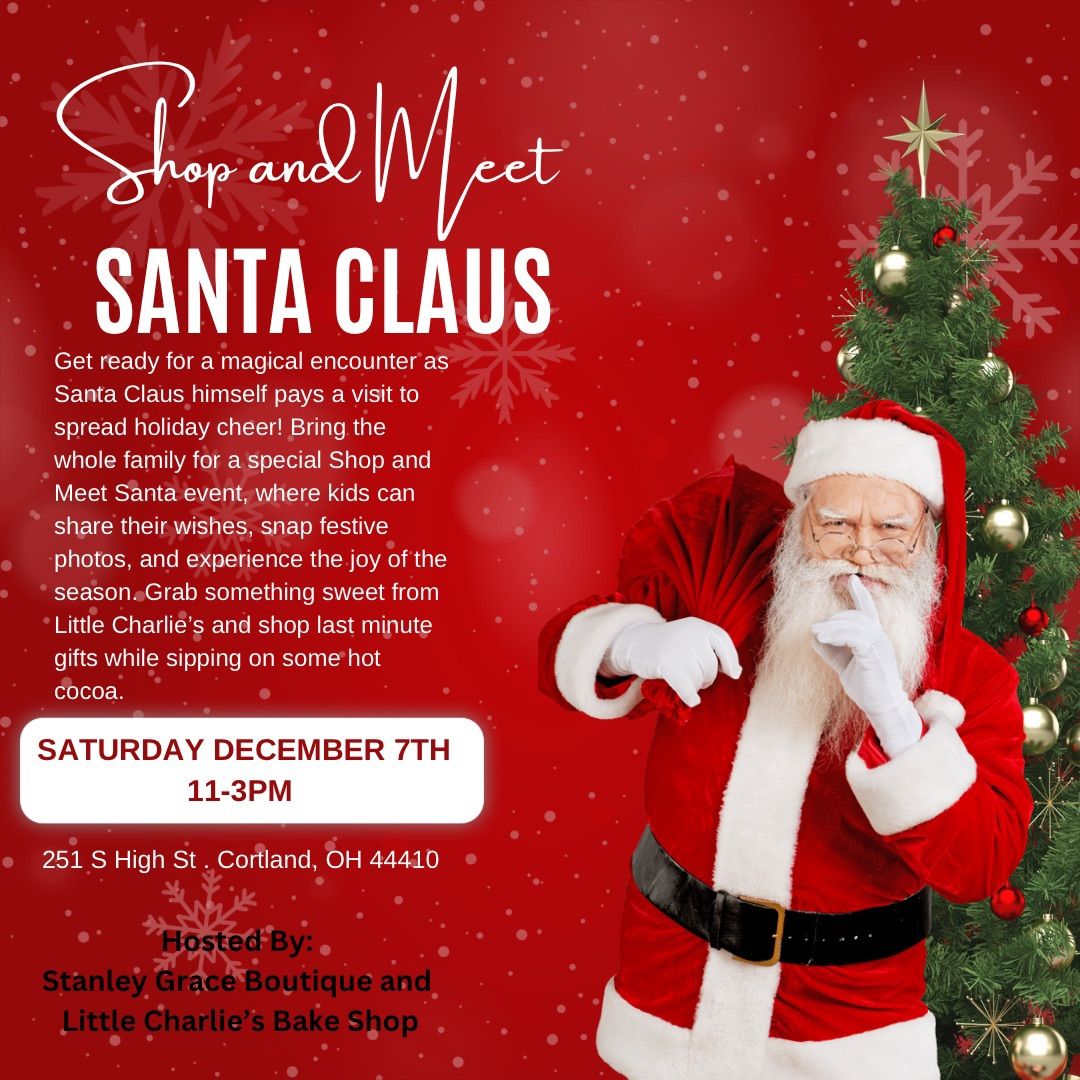 Shop and Meet Santa 